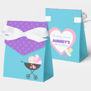 Blauwgroen Blauwe Baby Doll Behandel Gift Favoriet Bedankdoosjes