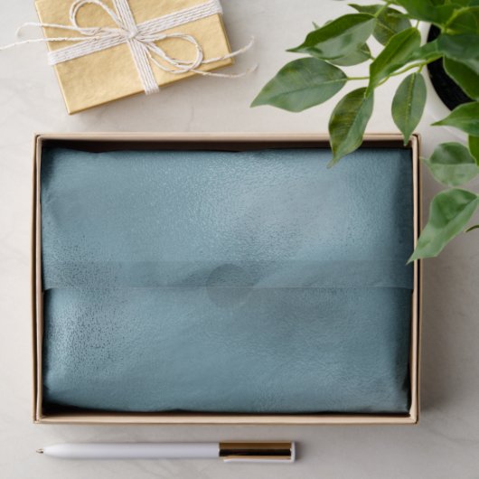 Blauwgroen Blauwe bruiloft Tissuepapier (Geschenk)