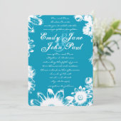 Blauwgroen blauwe  bruinbruinvissen kaart (Staand voorkant)