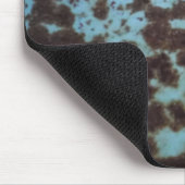 Blauwgroen blauwe en Paarse achtergrond Muismat (Hoek)