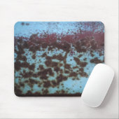 Blauwgroen blauwe en Paarse achtergrond Muismat (Met muis)