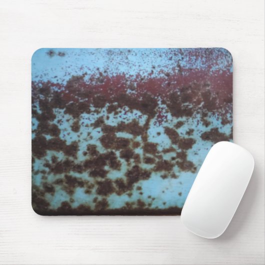 Blauwgroen blauwe en Paarse achtergrond Muismat (Met muis)