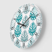 blauwgroen blauwe leisteen blauw wit demask roman  grote klok (Hoek)