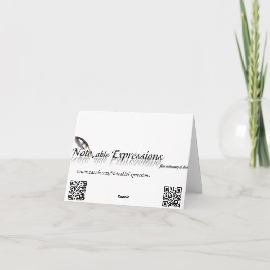 Blauwgroen Blauwe Pauw Pluim Dank u Bedankkaart (Achterkant)