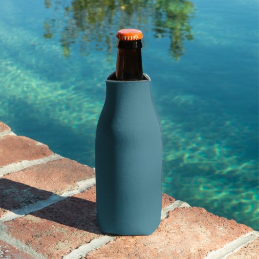 Blauwgroen blauwe, vaste kleur flesjeskoeler (Insitu Zwembad)
