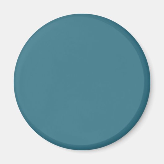 Blauwgroen blauwe, vaste kleur magneet (Voorkant)