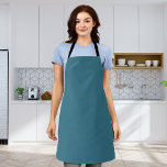 Blauwgroen blauwe, vaste kleur schort<br><div class="desc">Blauwgroen blauwe,  vaste kleur</div>