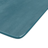 Blauwgroen blauwe, vaste kleur snijplank (Hoek)