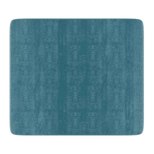 Blauwgroen blauwe, vaste kleur snijplank (Voorkant)