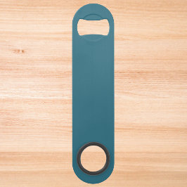 Blauwgroen blauwe, vaste kleur speed flessenopener