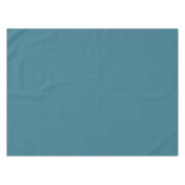 Blauwgroen blauwe, vaste kleur tafelkleed (Voorkant (Horizontaal))