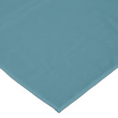 Blauwgroen blauwe, vaste kleur tafelkleed (Gekanteld)