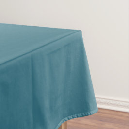 Blauwgroen blauwe, vaste kleur tafelkleed