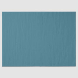 Blauwgroen blauwe, vaste kleur tissuepapier
