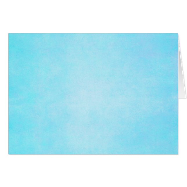 Blauwgroen blauwe Waterverf Sjabloon blanco (Voorkant Horizontaal)