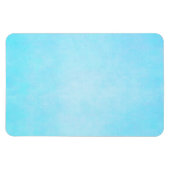 Blauwgroen blauwe Waterverf Sjabloon blanco Magneet (Horizontaal)