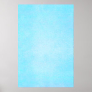 Blauwgroen blauwe Waterverf Sjabloon blanco Poster