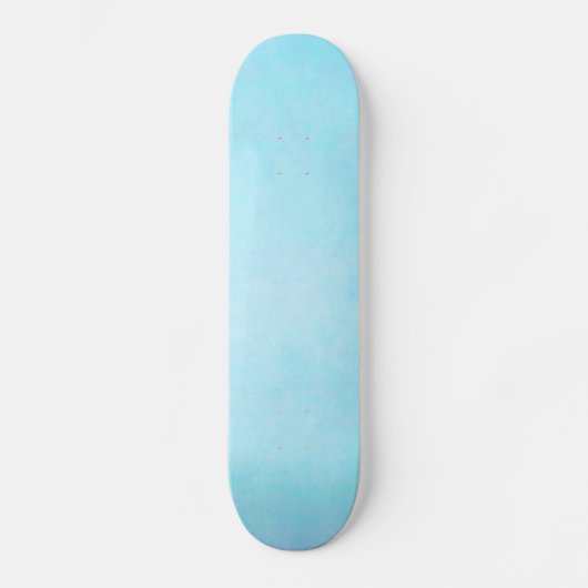 Blauwgroen blauwe Waterverf Sjabloon blanco Skateboard (Voorkant)