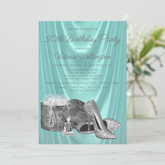 Blauwgroen blauwe zilverschoen om het even welk aa kaart (Staand voorkant)