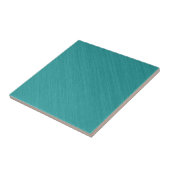 Blauwgroen blikash001 geborsteld tegeltje (Zijkant)