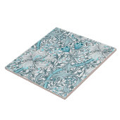 Blauwgroen  bloeding tegeltje (Zijkant)