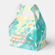 Blauwgroen bloemenbruiloft