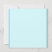 Blauwgroen Blue Ball Gown Hoge Hakken Blauwgroen Q Kaart (Achterkant)