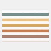 BLAUWGROEN BLUE BROWN TAN YELLOW HERFST AUTUMN PAT INPAKPAPIER VEL (Voorkant 3)