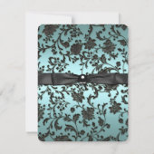 Blauwgroen Blue Class van het Afstuderen 2015 Kaart (Achterkant)