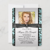 Blauwgroen Blue Class van het Afstuderen 2015 Kaart (Voorkant)