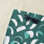 Blauwgroen Blue Kitesurfen Extreme watersporten Strandlaken (In situ)