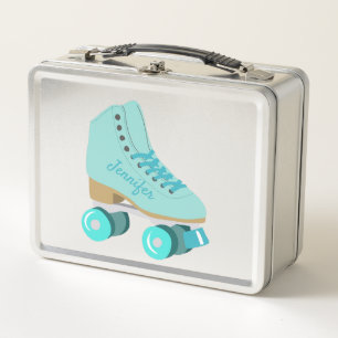Blauwgroen Blue Retro Quad Roller Schaats, speciaa