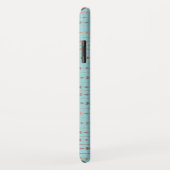 Blauwgroen Blush Pink Rose Gold Tribal Boho Arrow Case-Mate iPhone Case (Achterkant/rechts)