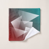 blauwgroen bogungothit bad handdoek (Wasdoekje)