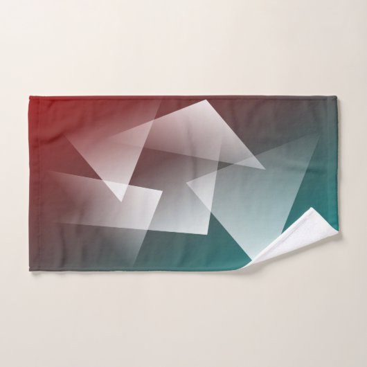 blauwgroen bogungothit bad handdoek (Handdoek)