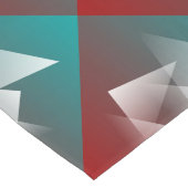 blauwgroen bogungothit lange tafelloper (Hoek)