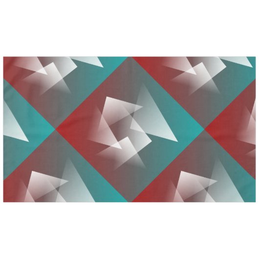 blauwgroen bogungothit tafelkleed (Voorkant (Horizontaal))