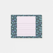  Blauwgroen boomgaard Paisley Blue Post-it® Notes (Voorkant)