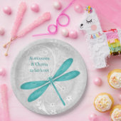 Blauwgroen Bord voor ridderwonden (Feest)