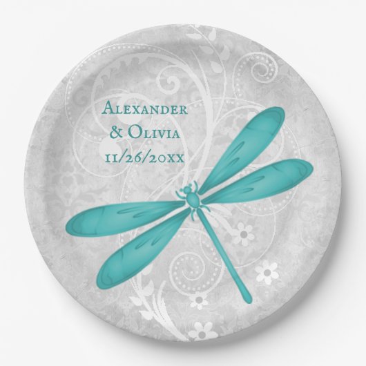 Blauwgroen Bord voor ridderwonden (Voorkant)