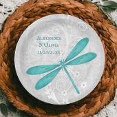 Blauwgroen Bord voor ridderwonden