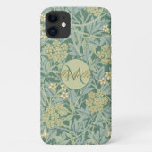  Blauwgroen botanische en groene flora Case-Mate iPhone Case (Achterkant)