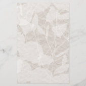 Blauwgroen, Bourgondische, Beige Rozen Persoonlijk (Achterkant)