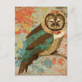 Blauwgroen Briefkaart (Voorkant)