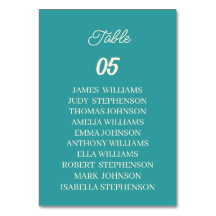 Blauwgroen bruiloft op maat