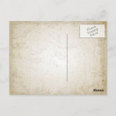 Blauwgroen bruine Christelijke bijbel Verse II Cor Briefkaart (Achterkant)