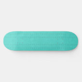 Blauwgroen bubbel streep patterned Skateboard (Horizontaal)
