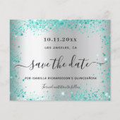 Blauwgroen budget van Quinceanera Silver, behalve  Flyer (Voorkant)