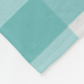 Blauwgroen Buffalo Plaid Boerderij Chicken Fleece  (Hoek)