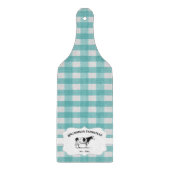 Blauwgroen buffelzone Koe Boerderij snijraad Snijplank (Voorkant)